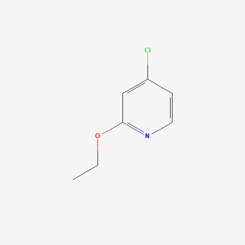4-chloro-2-ethoxypyridine (CAS: 856851-45-1) - Chemical Structure and Molecular Formula 