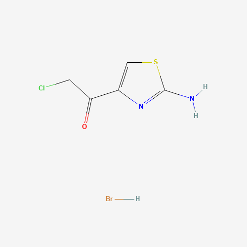 1-(2-amino-1,3-thiazol-4-yl)-2-chloroethanone;hydrobromide (CAS: 89721-49-3) - Related Chemical Product