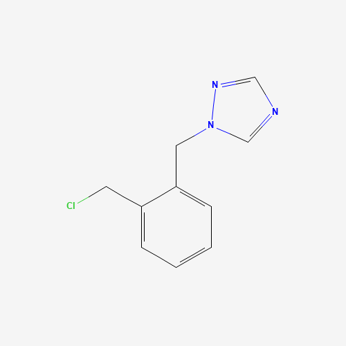 1-[[2-(chloromethyl)phenyl]methyl]-1,2,4-triazole (CAS: 906352-63-4) - Related Chemical Product