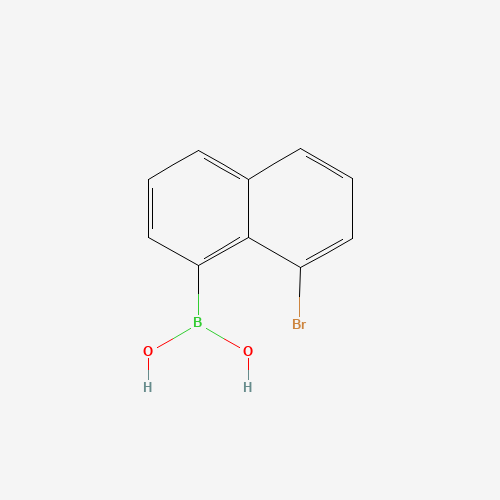 (8-bromonaphthalen-1-yl)boronic acid (CAS: 167105-03-5) - Related Chemical Product