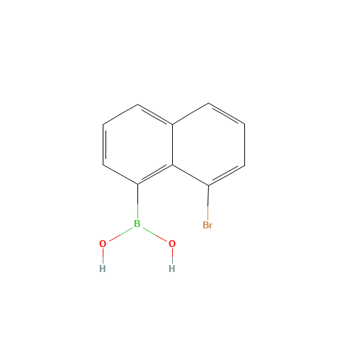 (8-bromonaphthalen-1-yl)boronic acid (CAS: 167105-03-5) - Related Chemical Product