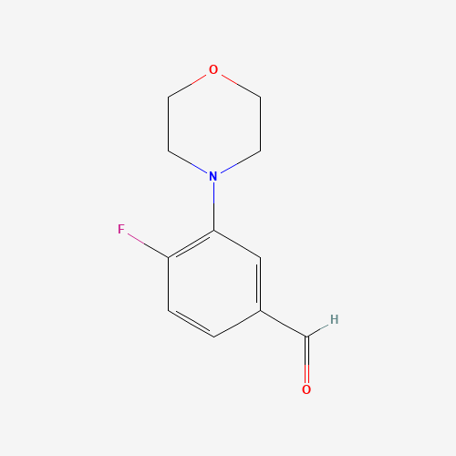 4-fluoro-3-morpholin-4-ylbenzaldehyde (CAS: 1197193-13-7) - Related Chemical Product