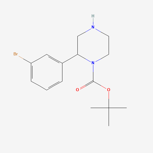tert-butyl 2-(3-bromophenyl)piperazine-1-carboxylate (CAS: 886767-65-3) - Related Chemical Product