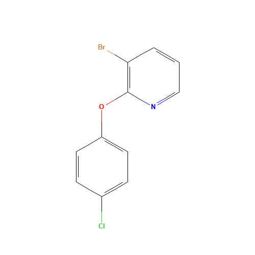 3-bromo-2-(4-chlorophenoxy)pyridine (CAS: 1231926-41-2) - Related Chemical Product