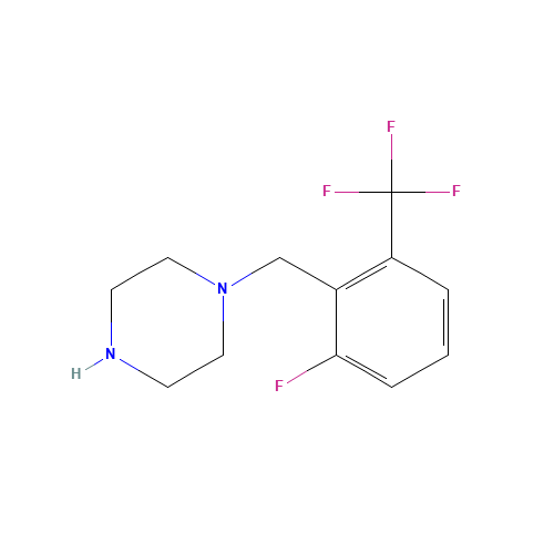 1-[[2-fluoro-6-(trifluoromethyl)phenyl]methyl]piperazine (CAS: 1109275-95-7) - Related Chemical Product