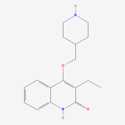 3-ethyl-4-(piperidin-4-ylmethoxy)-1H-quinolin-2-one (CAS: 1263051-60-0) - Related Chemical Product