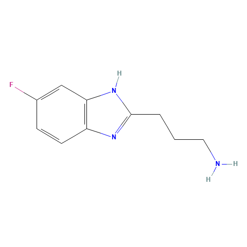 3-(6-fluoro-1H-benzimidazol-2-yl)propan-1-amine (CAS: 883541-03-5) - Related Chemical Product