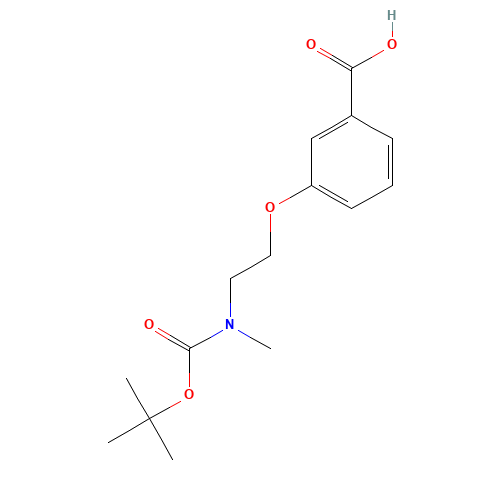 3-[3-[(2-methylpropan-2-yl)oxy]-3-oxopropoxy]benzoic acid (CAS: 1280213-15-1) - Related Chemical Product