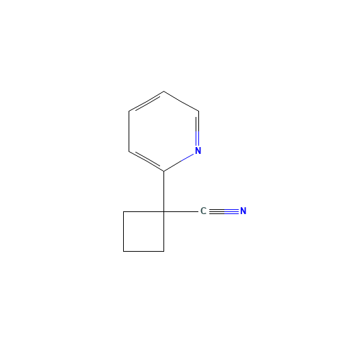 1-pyridin-2-ylcyclobutane-1-carbonitrile (CAS: 485828-46-4) - Related Chemical Product