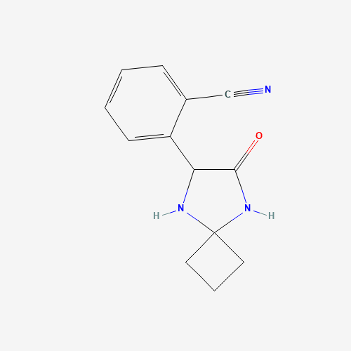 2-(7-oxo-5,8-diazaspiro[3.4]octan-6-yl)benzonitrile (CAS: 1272755-93-7) - Related Chemical Product
