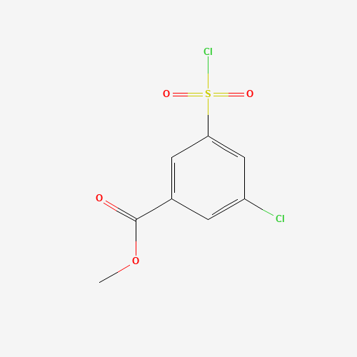 methyl 3-chloro-5-chlorosulfonylbenzoate (CAS: 1155083-83-2) - Related Chemical Product