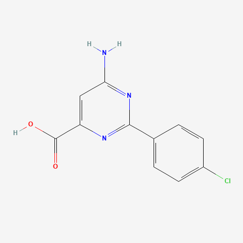 6-amino-2-(4-chlorophenyl)pyrimidine-4-carboxylic acid (CAS: 858956-28-2) - Related Chemical Product