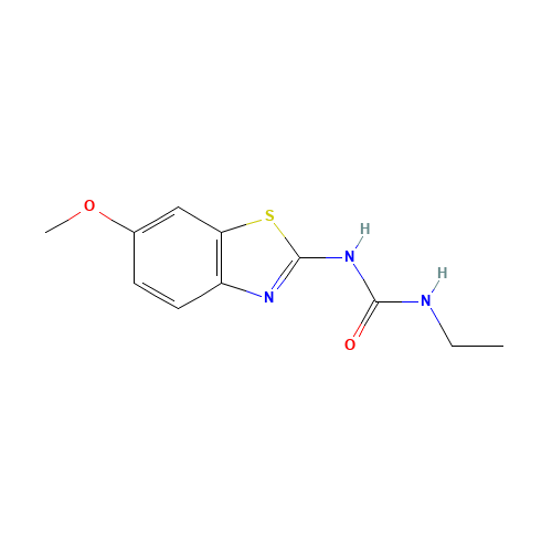 1-ethyl-3-(6-methoxy-1,3-benzothiazol-2-yl)urea (CAS: 28956-28-7) - Related Chemical Product