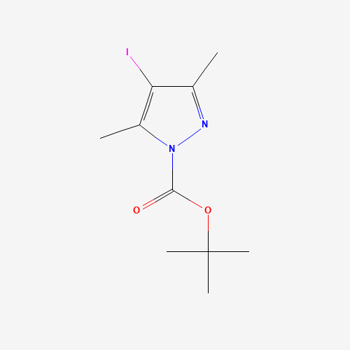 tert-butyl 4-iodo-3,5-dimethylpyrazole-1-carboxylate (CAS: 857283-71-7) - Related Chemical Product