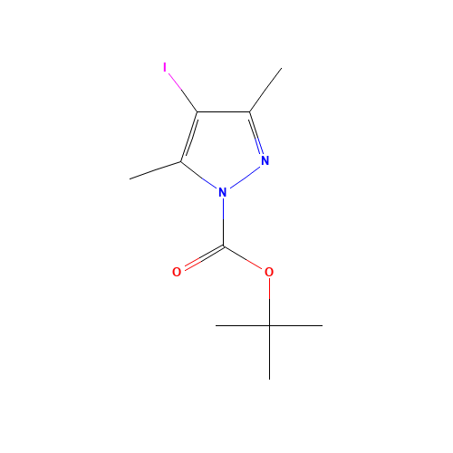 tert-butyl 4-iodo-3,5-dimethylpyrazole-1-carboxylate (CAS: 857283-71-7) - Related Chemical Product
