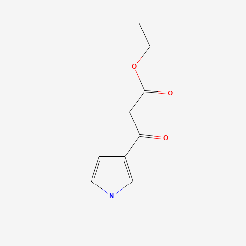 ethyl 3-(1-methylpyrrol-3-yl)-3-oxopropanoate (CAS: 376593-51-0) - Related Chemical Product