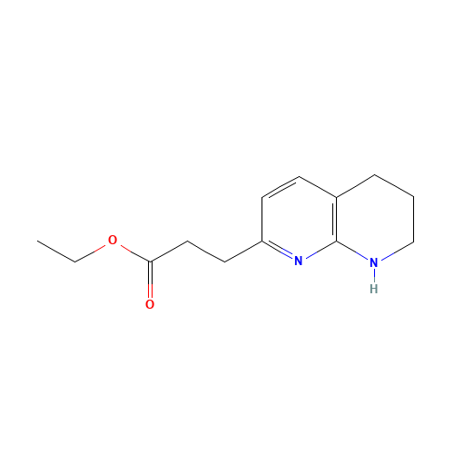 ethyl 3-(5,6,7,8-tetrahydro-1,8-naphthyridin-2-yl)propanoate (CAS: 312262-99-0) - Related Chemical Product