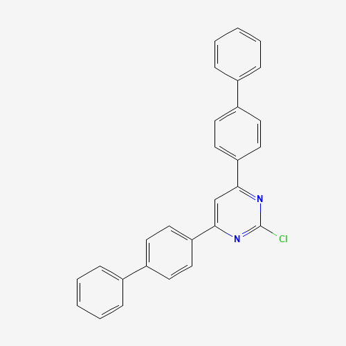 2-chloro-4,6-bis(4-phenylphenyl)pyrimidine (CAS: 1421599-29-2) - Related Chemical Product