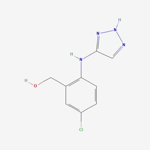 [5-chloro-2-(2H-triazol-4-ylamino)phenyl]methanol (CAS: 1611444-13-3) - Related Chemical Product