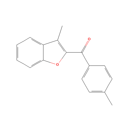 (3-methyl-1-benzofuran-2-yl)-(4-methylphenyl)methanone (CAS: 14178-71-3) - Related Chemical Product
