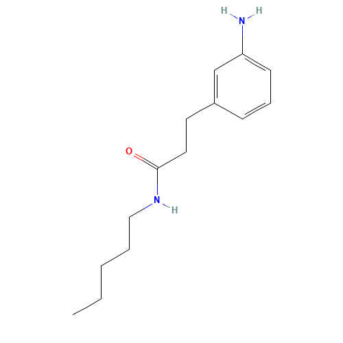3-(3-aminophenyl)-N-pentylpropanamide (CAS: 273746-71-7) - Related Chemical Product