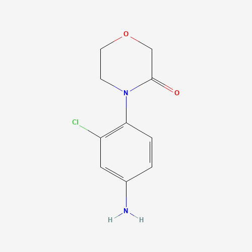 4-(4-amino-2-chlorophenyl)morpholin-3-one (CAS: 482308-09-8) - Related Chemical Product