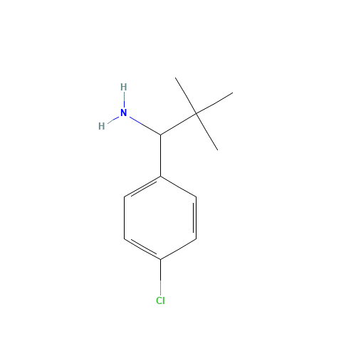 1-(4-chlorophenyl)-2,2-dimethylpropan-1-amine (CAS: 144261-18-7) - Related Chemical Product