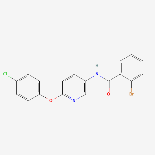 2-bromo-N-[6-(4-chlorophenoxy)pyridin-3-yl]benzamide (CAS: 224801-63-2) - Related Chemical Product