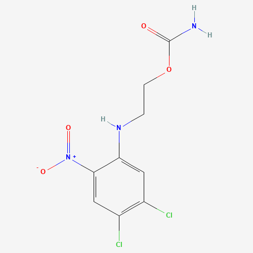 2-(4,5-dichloro-2-nitroanilino)ethyl carbamate (CAS: 13260-65-6) - Related Chemical Product