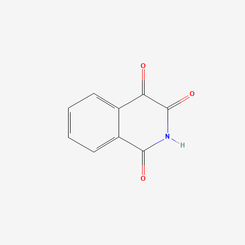 isoquinoline-1,3,4-trione chemical structure isoquinoline-1,3,4-trione (CAS: 521-73-3) - Chemical Structure and Molecular Formula