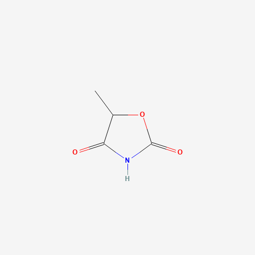 5-methyl-1,3-oxazolidine-2,4-dione (CAS: 27770-23-6) - Chemical Structure and Molecular Formula 