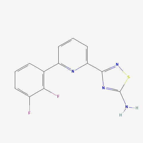3-[6-(2,3-difluorophenyl)pyridin-2-yl]-1,2,4-thiadiazol-5-amine (CAS: 1179361-14-8) - Related Chemical Product