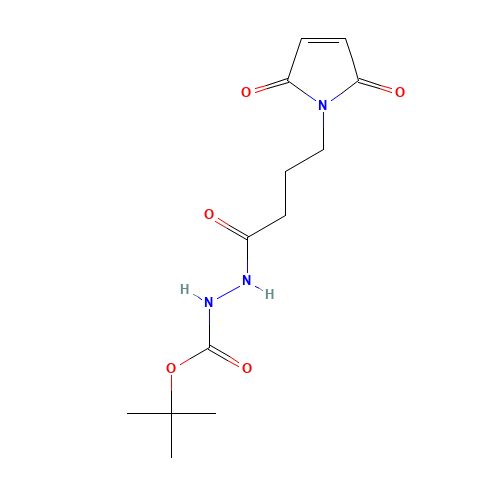 tert-butyl N-[4-(2,5-dioxopyrrol-1-yl)butanoylamino]carbamate (CAS: 1239587-67-7) - Related Chemical Product