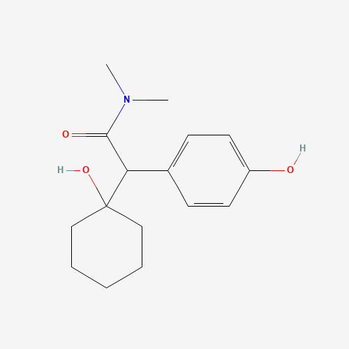 2-(1-hydroxycyclohexyl)-2-(4-hydroxyphenyl)-N,N-dimethylacetamide (CAS: 1004300-76-8) - Related Chemical Product