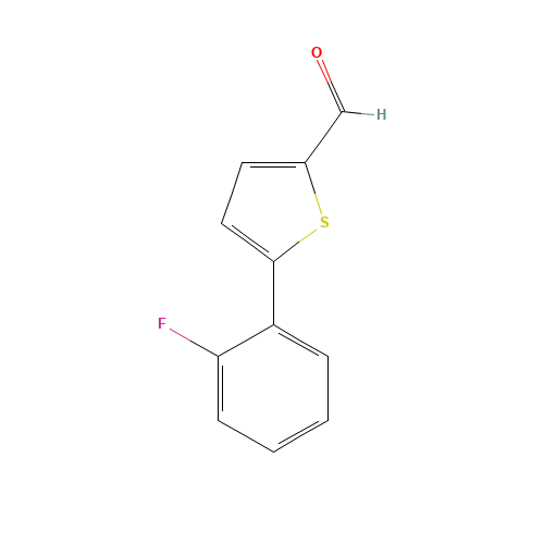5-(2-fluorophenyl)thiophene-2-carbaldehyde (CAS: 886508-80-1) - Related Chemical Product