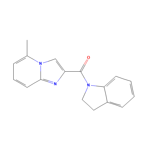 2,3-dihydroindol-1-yl-(5-methylimidazo[1,2-a]pyridin-2-yl)methanone (CAS: 878113-13-4) - Related Chemical Product