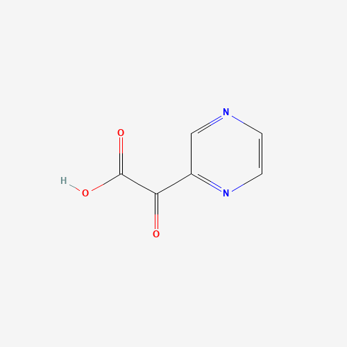 2-oxo-2-pyrazin-2-ylacetic acid (CAS: 1227406-72-5) - Chemical Structure and Molecular Formula 