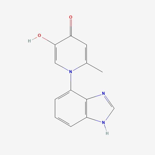 1-(1H-benzimidazol-4-yl)-5-hydroxy-2-methylpyridin-4-one (CAS: 1333331-93-3) - Related Chemical Product
