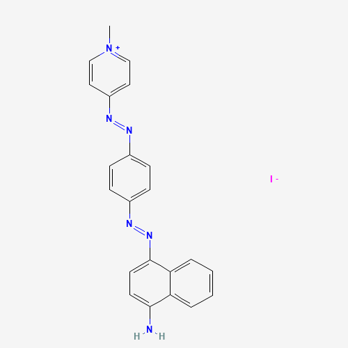 4-[[4-[(1-methylpyridin-1-ium-4-yl)diazenyl]phenyl]diazenyl]naphthalen-1-amine;iodide (CAS: 78474-85-8) - Related Chemical Product