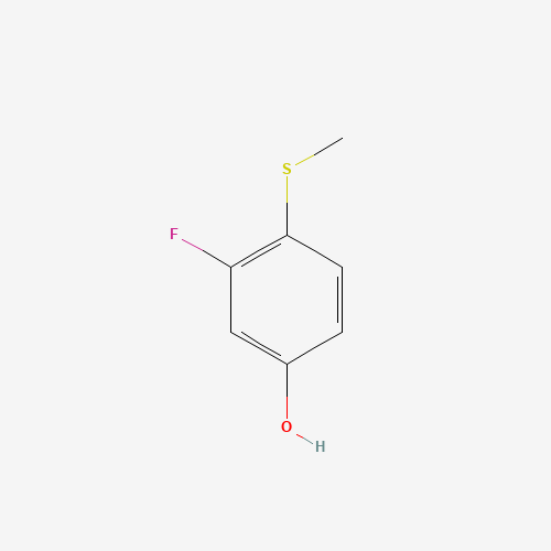 3-fluoro-4-methylsulfanylphenol (CAS: 13333-79-4) - Related Chemical Product