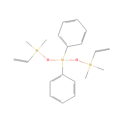 bis[[ethenyl(dimethyl)silyl]oxy]-diphenylsilane (CAS: 18586-22-6) - Related Chemical Product