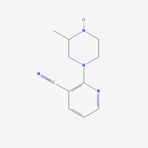 2-(3-methylpiperazin-1-yl)pyridine-3-carbonitrile (CAS: 958694-17-2) - Chemical Structure and Molecular Formula 