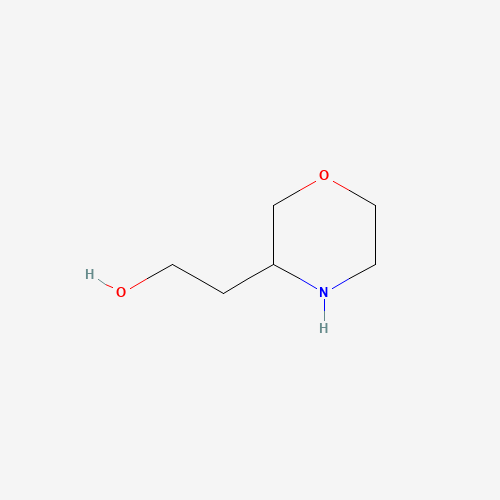 2-morpholin-3-ylethanol (CAS: 399580-64-4) - Chemical Structure and Molecular Formula 