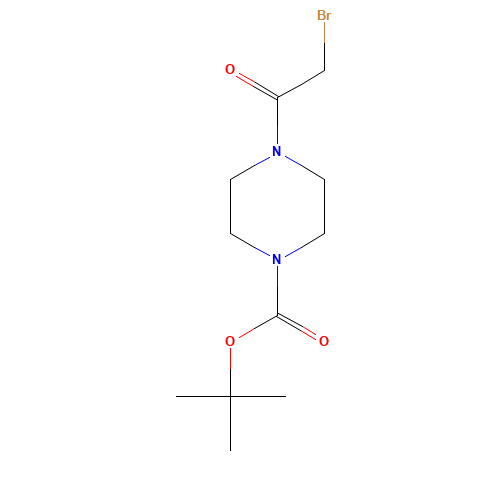 tert-butyl 4-(2-bromoacetyl)piperazine-1-carboxylate (CAS: 112257-12-2) - Related Chemical Product