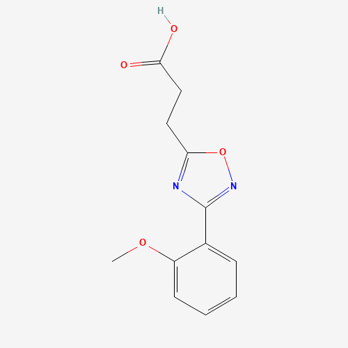 3-[3-(2-methoxyphenyl)-1,2,4-oxadiazol-5-yl]propanoic acid (CAS: 322725-48-4) - Related Chemical Product