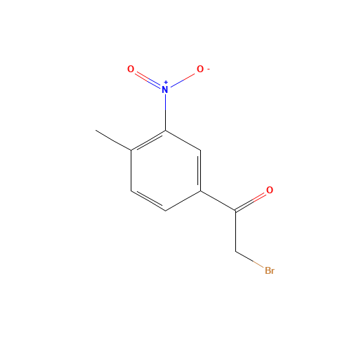 2-bromo-1-(4-methyl-3-nitrophenyl)ethanone (CAS: 22019-50-7) - Related Chemical Product