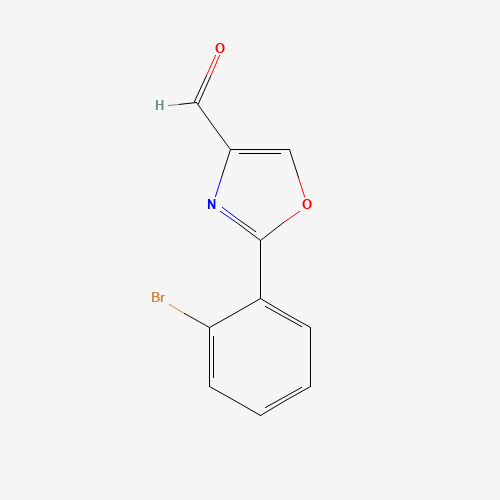 2-(2-bromophenyl)-1,3-oxazole-4-carbaldehyde (CAS: 885274-34-0) - Related Chemical Product