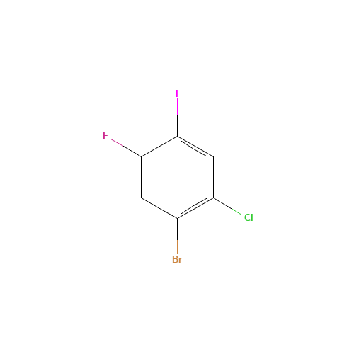 1-bromo-2-chloro-5-fluoro-4-iodobenzene (CAS: 1160574-56-0) - Related Chemical Product