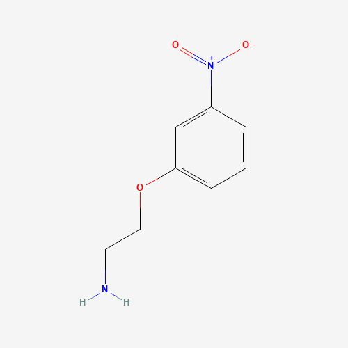 2-(3-nitrophenoxy)ethanamine (CAS: 26646-35-5) - Chemical Structure and Molecular Formula 