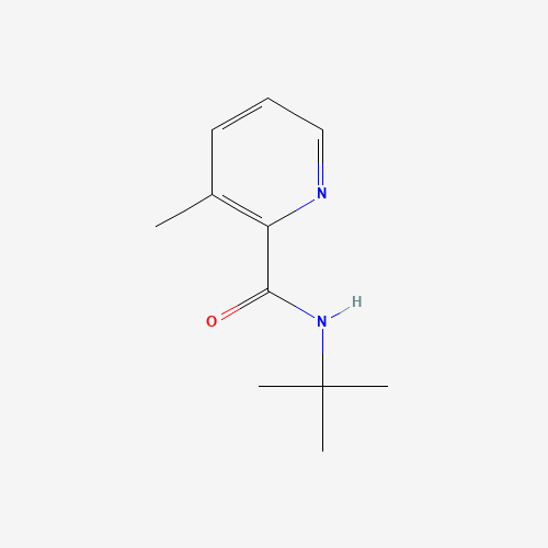 N-tert-butyl-3-methylpyridine-2-carboxamide (CAS: 32998-95-1) - Chemical Structure and Molecular Formula 
